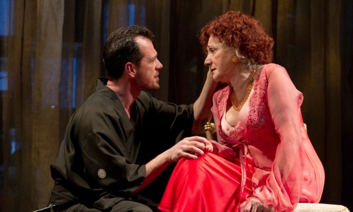 Darren Pettie and Olympia Dukakis at 